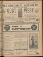 Het Koloniaal Weekblad (17 februari 1921) : Orgaan der Vereeniging Oost en West, Vereeniging Oost en West