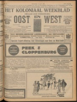 Het Koloniaal Weekblad (14 april 1921) : Orgaan der Vereeniging Oost en West, Vereeniging Oost en West