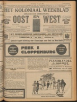 Het Koloniaal Weekblad (21 april 1921) : Orgaan der Vereeniging Oost en West, Vereeniging Oost en West