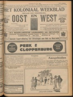 Het Koloniaal Weekblad (28 april 1921) : Orgaan der Vereeniging Oost en West, Vereeniging Oost en West