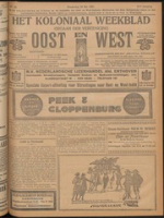 Het Koloniaal Weekblad (19 mei 1921) : Orgaan der Vereeniging Oost en West, Vereeniging Oost en West