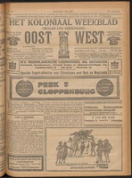 Het Koloniaal Weekblad (2 juni 1921) : Orgaan der Vereeniging Oost en West, Vereeniging Oost en West