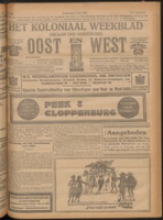 Het Koloniaal Weekblad (9 juni 1921) : Orgaan der Vereeniging Oost en West, Vereeniging Oost en West