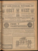 Het Koloniaal Weekblad (23 juni 1921) : Orgaan der Vereeniging Oost en West, Vereeniging Oost en West