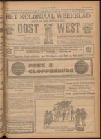 Het Koloniaal Weekblad (14 juli 1921) : Orgaan der Vereeniging Oost en West, Vereeniging Oost en West