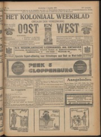 Het Koloniaal Weekblad (4 augustus 1921) : Orgaan der Vereeniging Oost en West, Vereeniging Oost en West