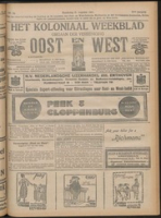 Het Koloniaal Weekblad (11 augustus 1921) : Orgaan der Vereeniging Oost en West, Vereeniging Oost en West
