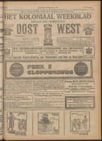 Het Koloniaal Weekblad (8 september 1921) : Orgaan der Vereeniging Oost en West, Vereeniging Oost en West