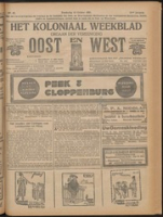 Het Koloniaal Weekblad (13 october 1921) : Orgaan der Vereeniging Oost en West, Vereeniging Oost en West