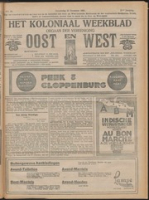 Het Koloniaal Weekblad (22 december 1921) : Orgaan der Vereeniging Oost en West, Vereeniging Oost en West