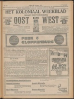 Het Koloniaal Weekblad (30 december 1921) : Orgaan der Vereeniging Oost en West, Vereeniging Oost en West