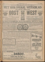 Het Koloniaal Weekblad (26 januari 1922) : Orgaan der Vereeniging Oost en West, Vereeniging Oost en West