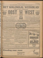 Het Koloniaal Weekblad (2 maart 1922) : Orgaan der Vereeniging Oost en West, Vereeniging Oost en West