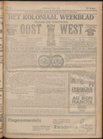 Het Koloniaal Weekblad (9 maart 1922) : Orgaan der Vereeniging Oost en West, Vereeniging Oost en West