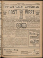 Het Koloniaal Weekblad (20 april 1922) : Orgaan der Vereeniging Oost en West, Vereeniging Oost en West