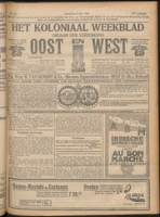 Het Koloniaal Weekblad (8 juni 1922) : Orgaan der Vereeniging Oost en West, Vereeniging Oost en West