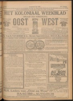 Het Koloniaal Weekblad (6 juli 1922) : Orgaan der Vereeniging Oost en West, Vereeniging Oost en West