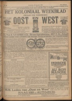 Het Koloniaal Weekblad (10 augustus 1922) : Orgaan der Vereeniging Oost en West, Vereeniging Oost en West