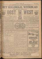 Het Koloniaal Weekblad (17 augustus 1922) : Orgaan der Vereeniging Oost en West, Vereeniging Oost en West
