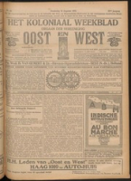 Het Koloniaal Weekblad (24 augustus 1922) : Orgaan der Vereeniging Oost en West, Vereeniging Oost en West