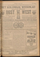 Het Koloniaal Weekblad (31 augustus 1922) : Orgaan der Vereeniging Oost en West, Vereeniging Oost en West