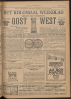 Het Koloniaal Weekblad (14 december 1922) : Orgaan der Vereeniging Oost en West, Vereeniging Oost en West