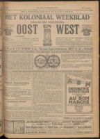 Het Koloniaal Weekblad (28 december 1922) : Orgaan der Vereeniging Oost en West, Vereeniging Oost en West