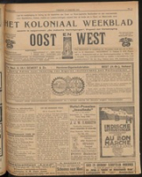 Het Koloniaal Weekblad (12 januari 1923) : Orgaan der Vereeniging Oost en West, Vereeniging Oost en West