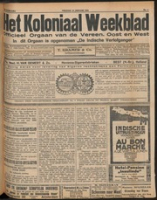Het Koloniaal Weekblad (26 januari 1923) : Orgaan der Vereeniging Oost en West, Vereeniging Oost en West