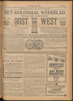 Het Koloniaal Weekblad (5 april 1923) : Orgaan der Vereeniging Oost en West, Vereeniging Oost en West