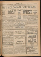 Het Koloniaal Weekblad (3 mei 1923) : Orgaan der Vereeniging Oost en West, Vereeniging Oost en West