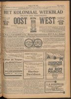 Het Koloniaal Weekblad (11 mei 1923) : Orgaan der Vereeniging Oost en West, Vereeniging Oost en West