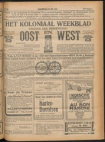 Het Koloniaal Weekblad (31 mei 1923) : Orgaan der Vereeniging Oost en West, Vereeniging Oost en West