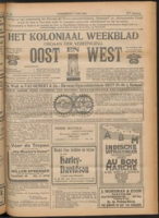 Het Koloniaal Weekblad (7 juni 1923) : Orgaan der Vereeniging Oost en West, Vereeniging Oost en West