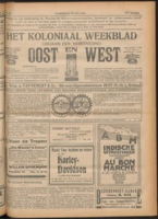 Het Koloniaal Weekblad (28 juni 1923) : Orgaan der Vereeniging Oost en West, Vereeniging Oost en West