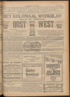 Het Koloniaal Weekblad (12 juli 1923) : Orgaan der Vereeniging Oost en West, Vereeniging Oost en West