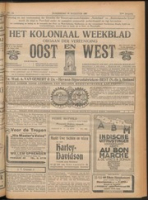 Het Koloniaal Weekblad (16 augustus 1923) : Orgaan der Vereeniging Oost en West, Vereeniging Oost en West