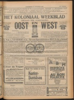 Het Koloniaal Weekblad (23 augustus 1923) : Orgaan der Vereeniging Oost en West, Vereeniging Oost en West