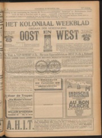 Het Koloniaal Weekblad (30 augustus 1923) : Orgaan der Vereeniging Oost en West, Vereeniging Oost en West