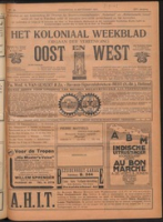 Het Koloniaal Weekblad (6 september 1923) : Orgaan der Vereeniging Oost en West, Vereeniging Oost en West