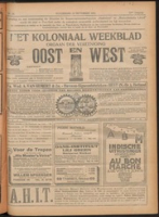 Het Koloniaal Weekblad (13 september 1923) : Orgaan der Vereeniging Oost en West, Vereeniging Oost en West
