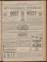 Het Koloniaal Weekblad (22 november 1923) : Orgaan der Vereeniging Oost en West, Vereeniging Oost en West