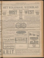 Het Koloniaal Weekblad (29 november 1923) : Orgaan der Vereeniging Oost en West, Vereeniging Oost en West