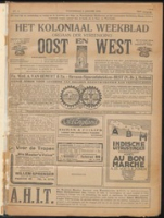 Het Koloniaal Weekblad (3 januari 1924) : Orgaan der Vereeniging Oost en West, Vereeniging Oost en West