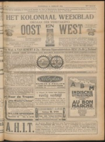 Het Koloniaal Weekblad (21 februari 1924) : Orgaan der Vereeniging Oost en West, Vereeniging Oost en West
