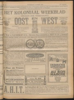 Het Koloniaal Weekblad (20 maart 1924) : Orgaan der Vereeniging Oost en West, Vereeniging Oost en West