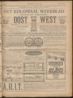 Het Koloniaal Weekblad (3 april 1924) : Orgaan der Vereeniging Oost en West, Vereeniging Oost en West