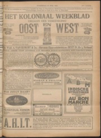 Het Koloniaal Weekblad (24 april 1924) : Orgaan der Vereeniging Oost en West, Vereeniging Oost en West