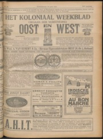 Het Koloniaal Weekblad (19 juni 1924) : Orgaan der Vereeniging Oost en West, Vereeniging Oost en West