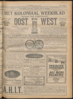 Het Koloniaal Weekblad (3 juli 1924) : Orgaan der Vereeniging Oost en West, Vereeniging Oost en West